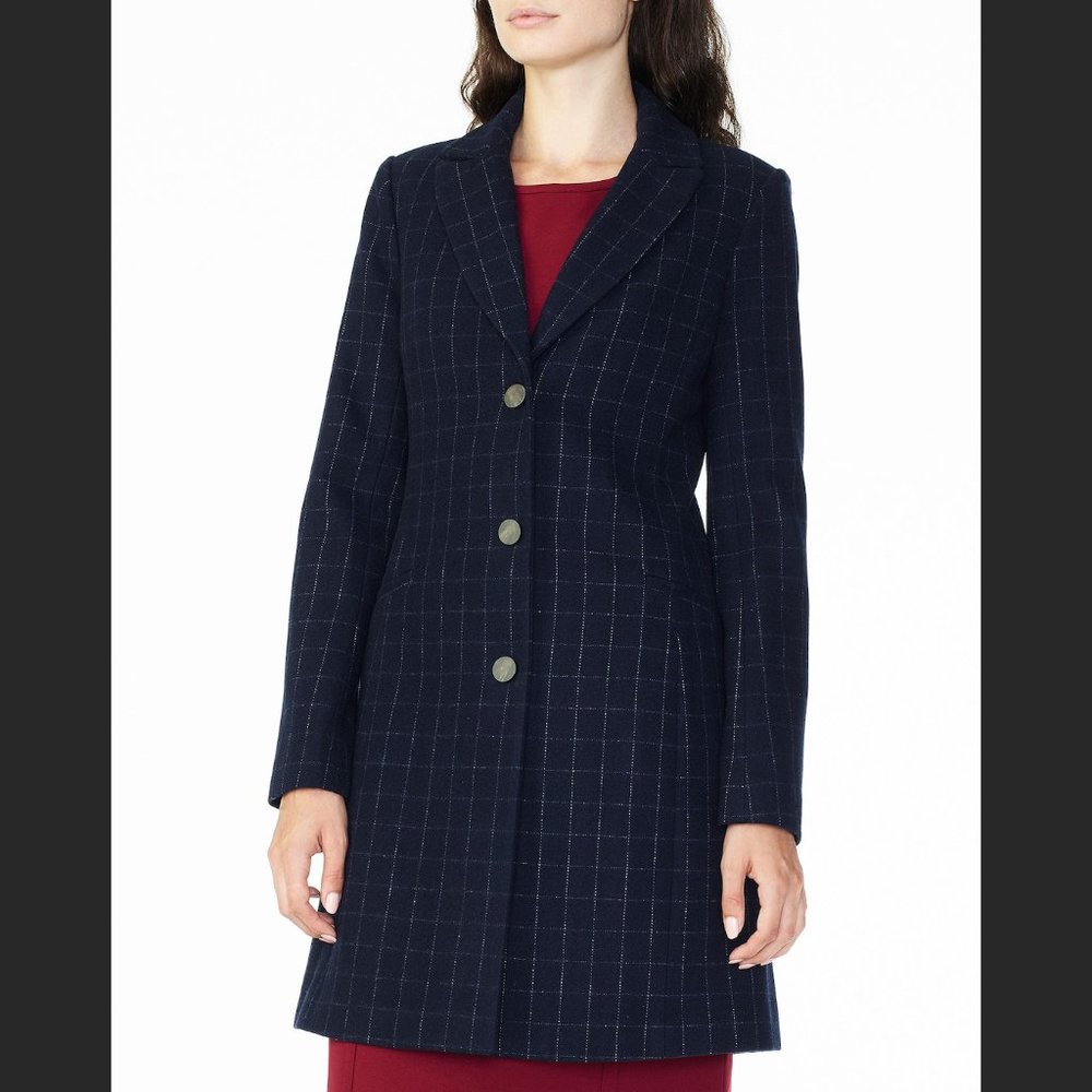Armani Exchange tailored wool coat XS